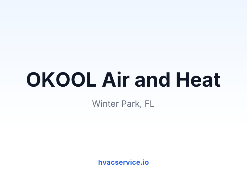 OKOOL Air and Heat