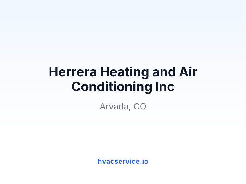 Herrera Heating and Air Conditioning Inc