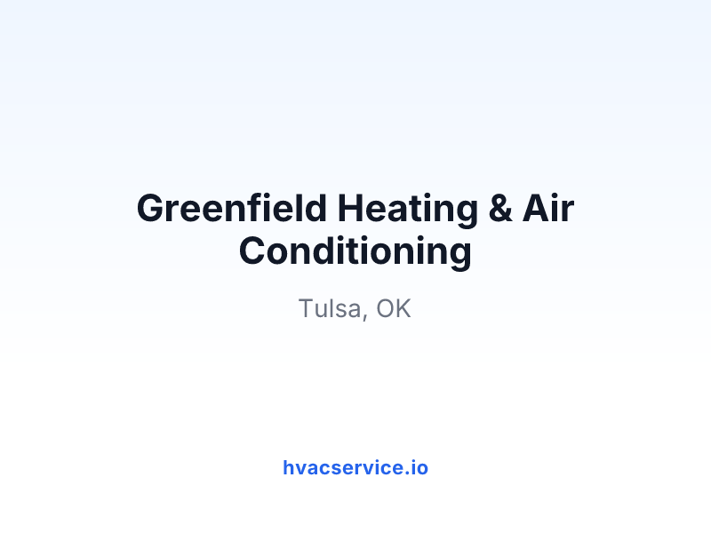 Greenfield Heating & Air Conditioning