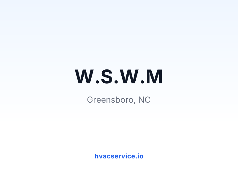 W.S.W.M