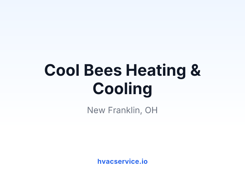 Cool Bees Heating & Cooling