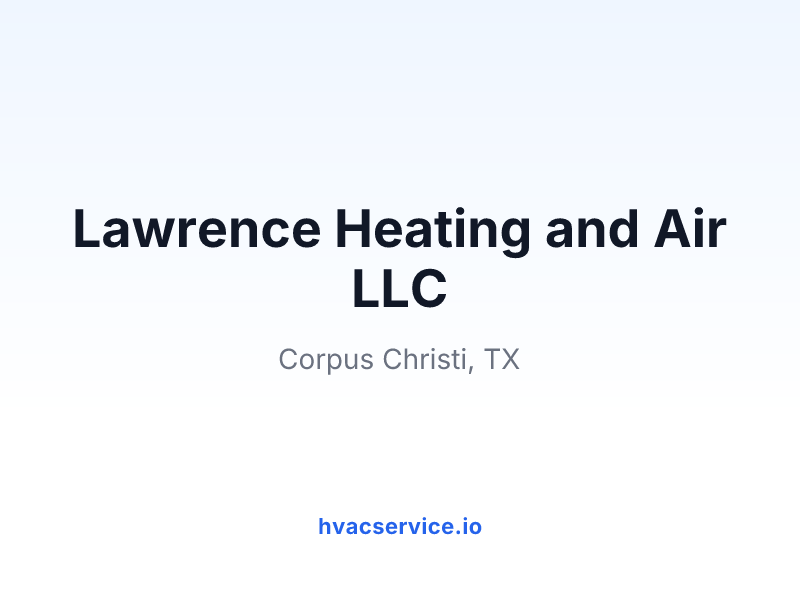 Lawrence Heating and Air LLC