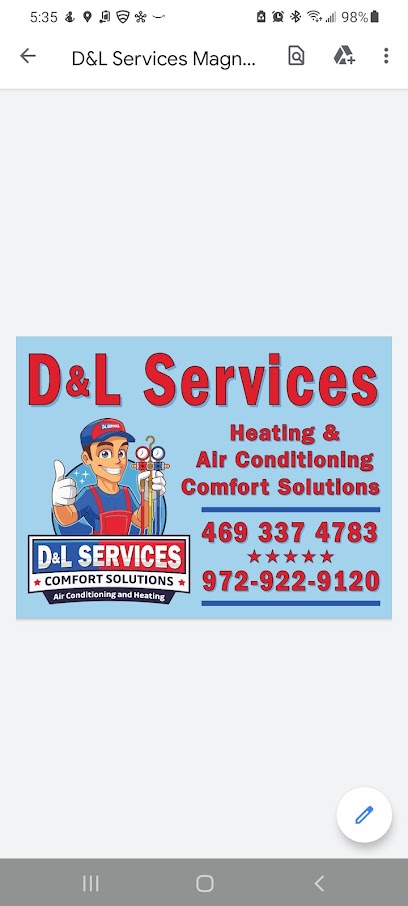 D&L Services Heating and Air LLC