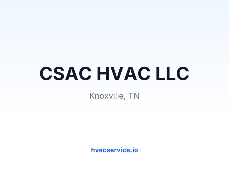 CSAC HVAC LLC