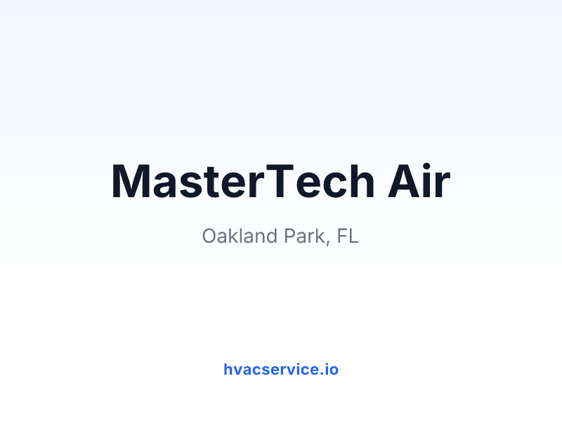 MasterTech Air