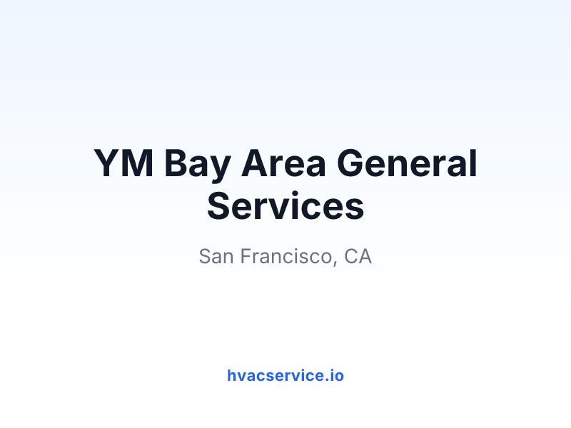 YM Bay Area General Services