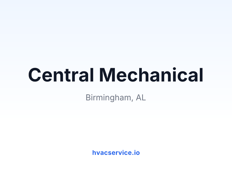 Central Mechanical