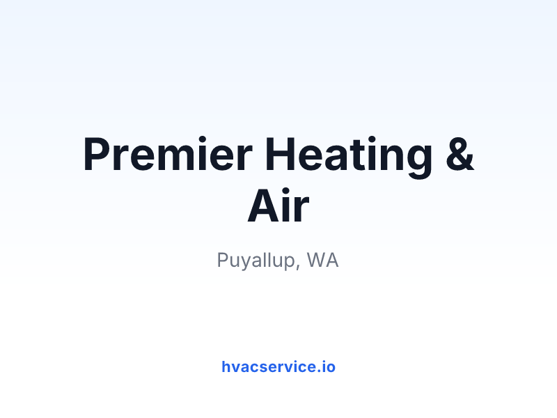 Premier Heating & Air