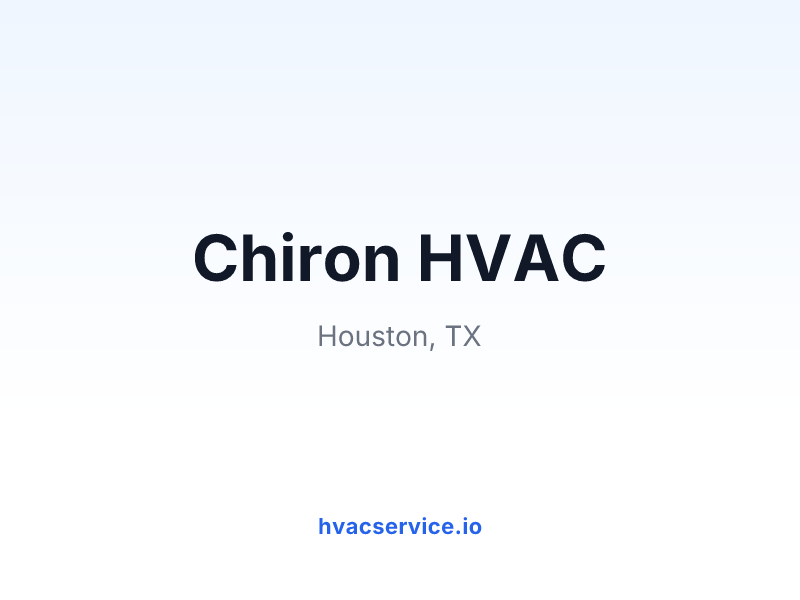 Chiron HVAC