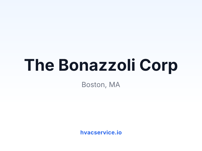 The Bonazzoli Corp