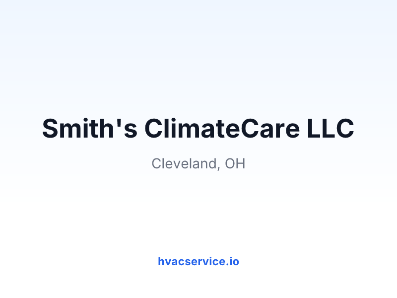 Smith's ClimateCare LLC