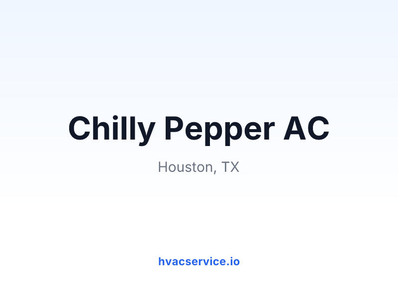 Chilly Pepper AC