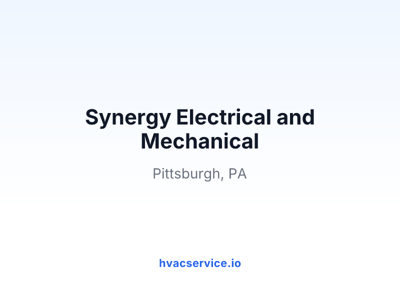 Synergy Electrical and Mechanical