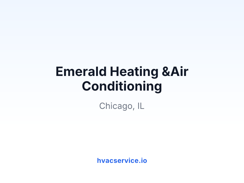 Emerald Heating &Air Conditioning