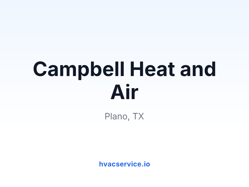 Campbell Heat and Air