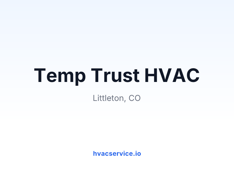 Temp Trust HVAC