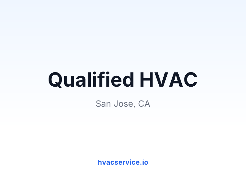 Qualified HVAC