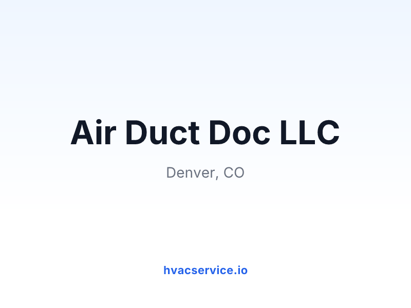 Air Duct Doc LLC