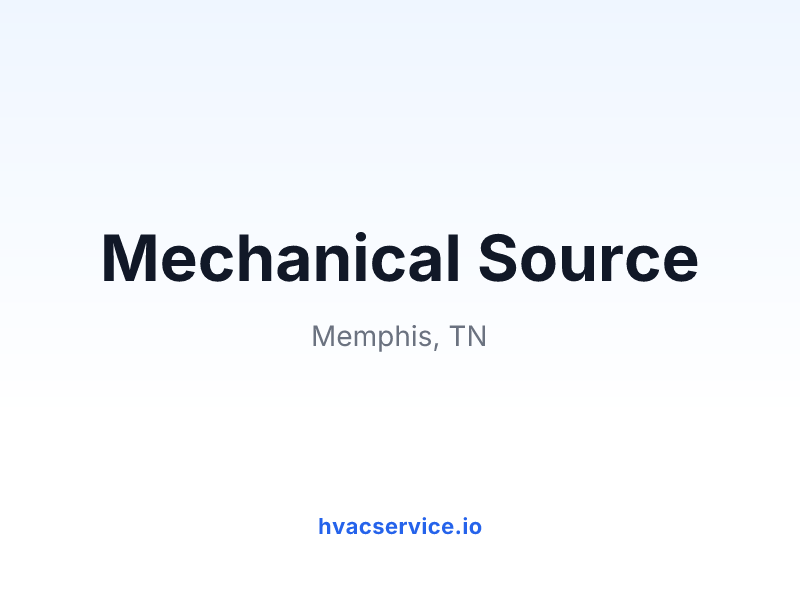 Mechanical Source