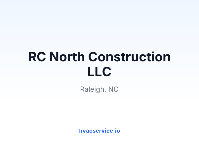 RC North Construction LLC