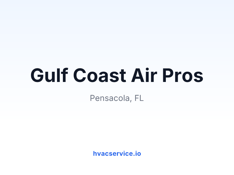 Gulf Coast Air Pros