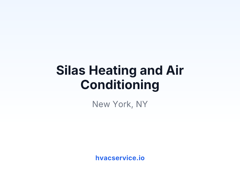 Silas Heating and Air Conditioning