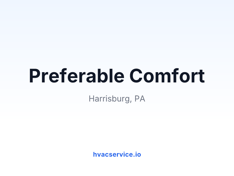 Preferable Comfort