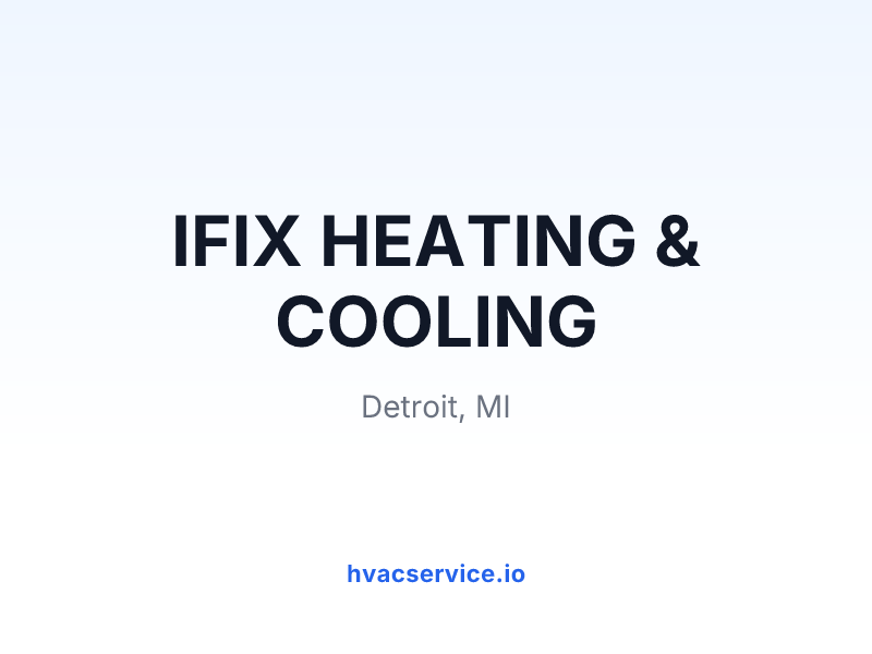 IFIX HEATING & COOLING