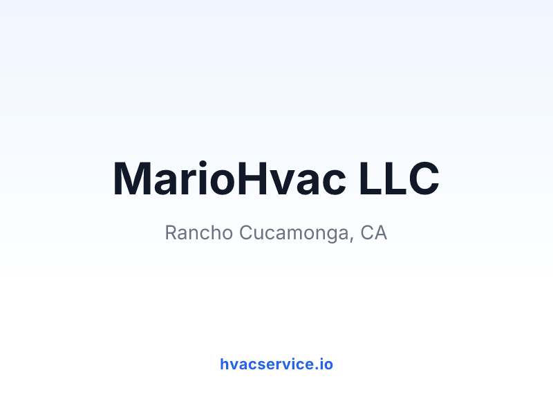 Mario HVAC LLC