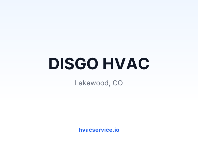 DISGO HVAC