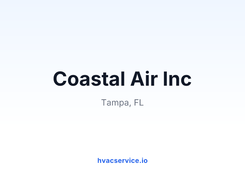 Coastal Air Inc