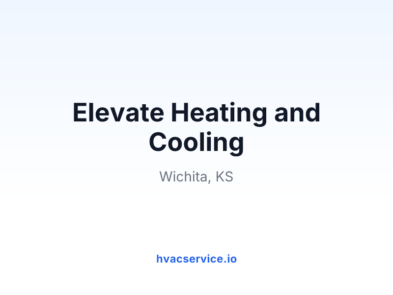 Elevate Heating and Cooling