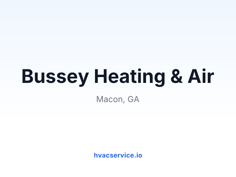 Bussey Heating & Air