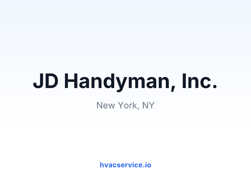 JD Handyman, Inc.