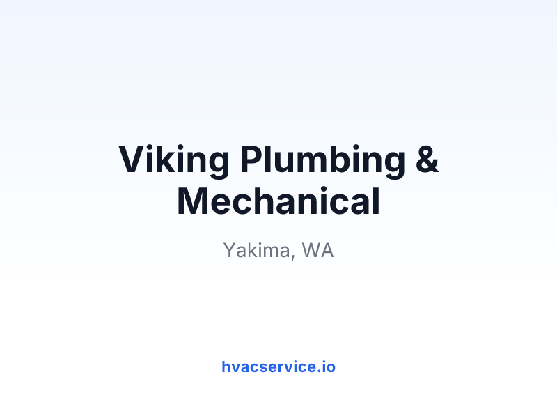 Viking Plumbing & Mechanical