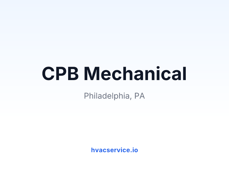 CPB Mechanical