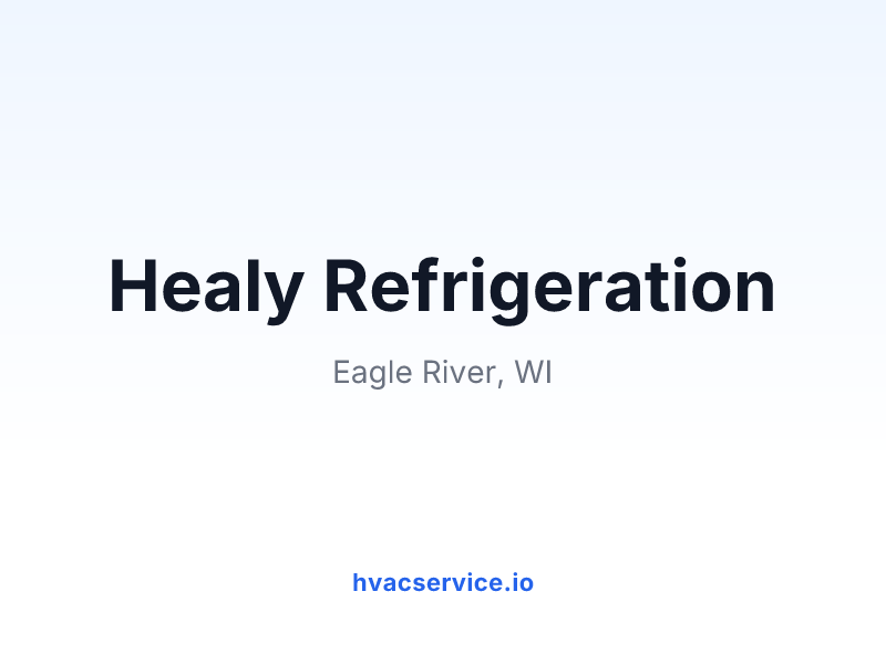 Healy Refrigeration