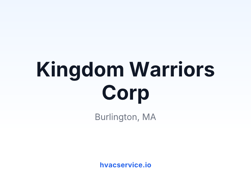 Kingdom Warriors Corp