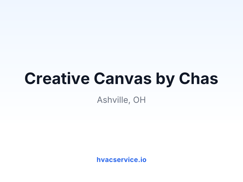 Creative Canvas by Chas