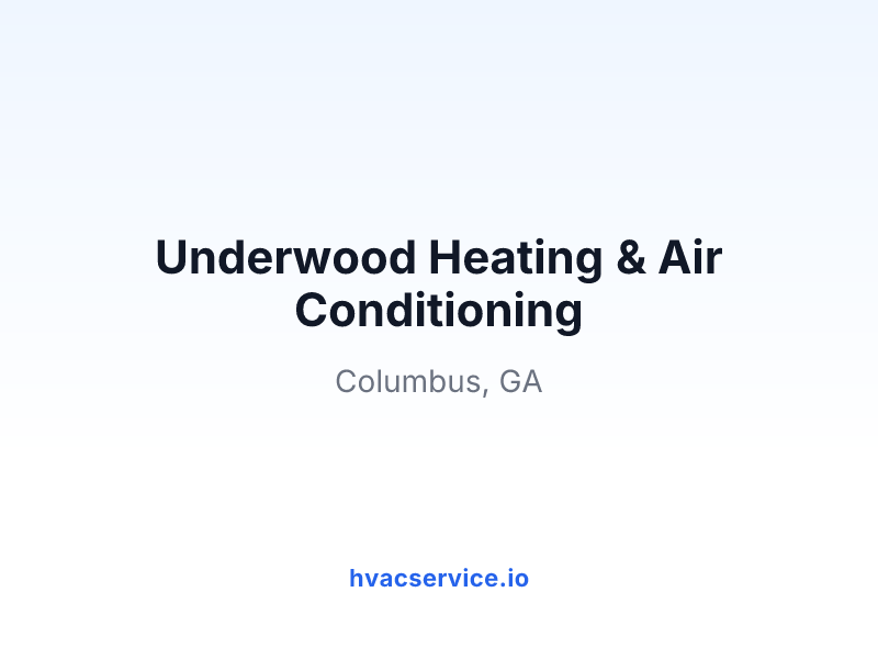 Underwood Heating & Air Conditioning