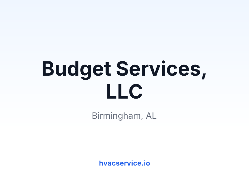 Budget Services, LLC