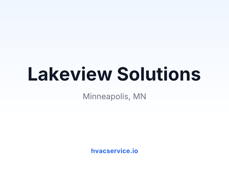 Lakeview Solutions