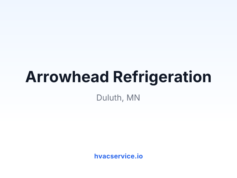 Arrowhead Refrigeration
