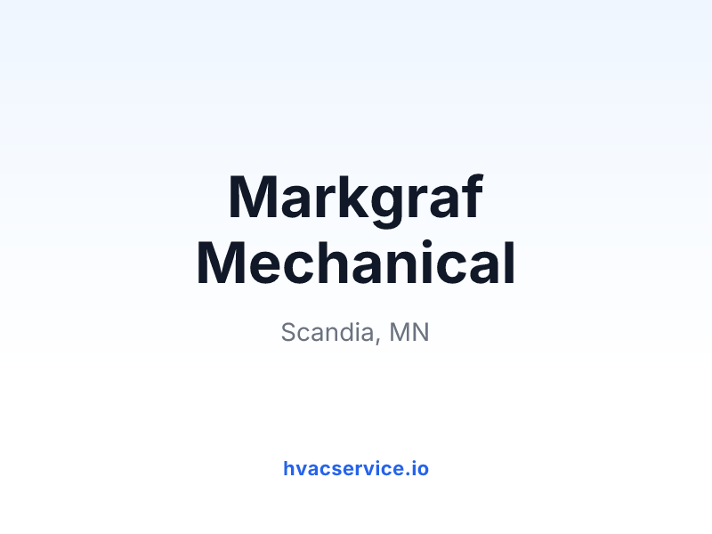 Markgraf Mechanical