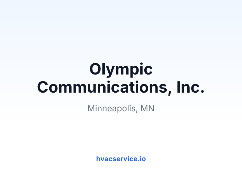 Olympic Communications, Inc.