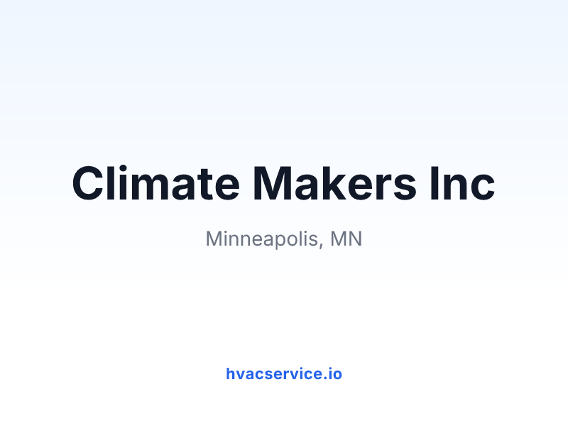 Climate Makers Inc