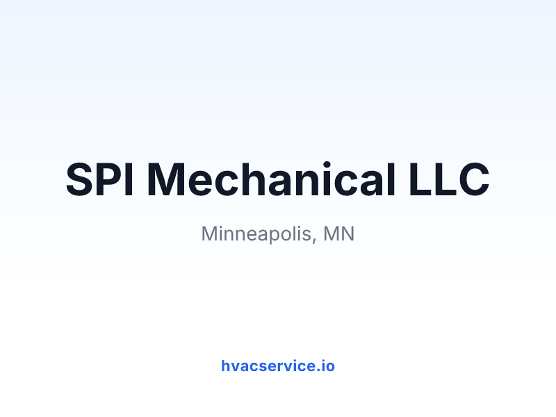 SPI Mechanical LLC