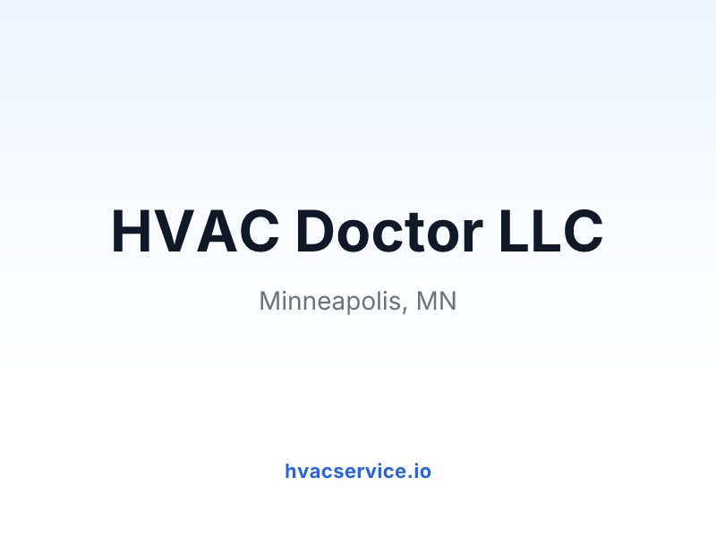 HVAC Doctor LLC