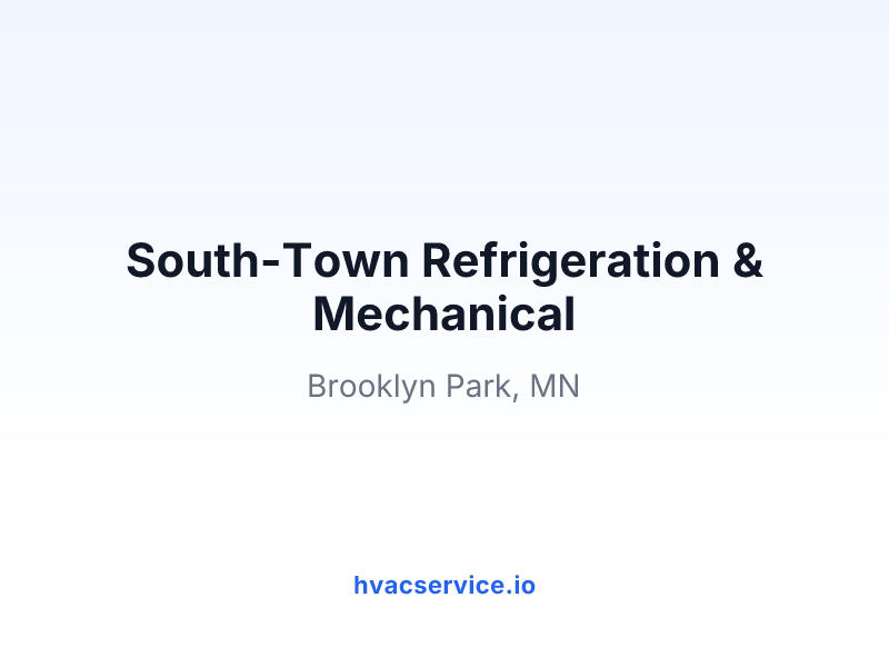 South-Town Refrigeration & Mechanical