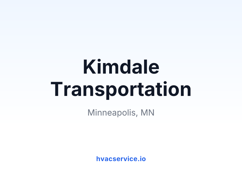 Kimdale Transportation
